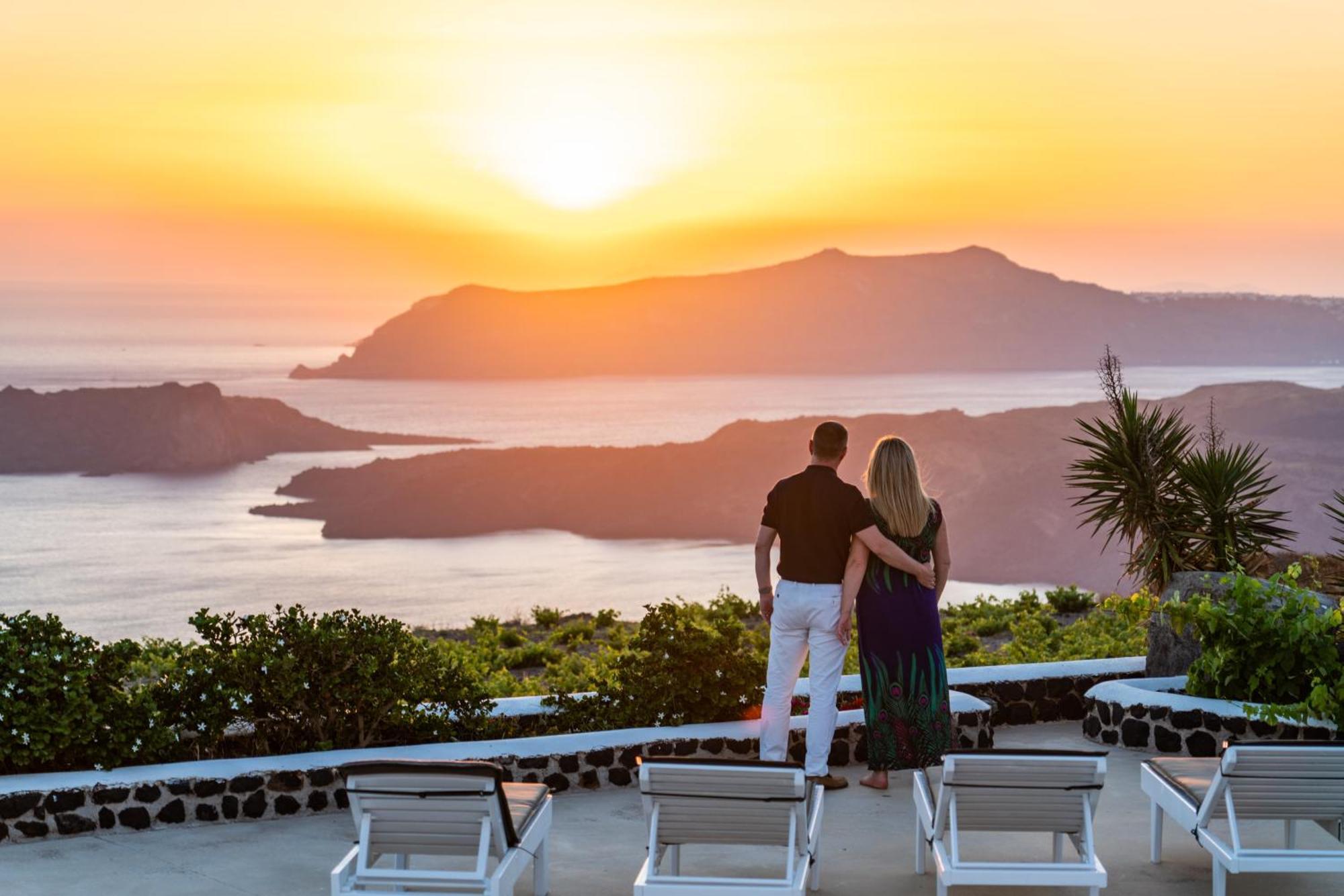 Villa Oinos - Sunset Views Ormos Athinios Exteriér fotografie